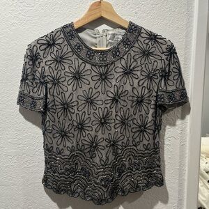 Papell Boutique Vintage Evening Top